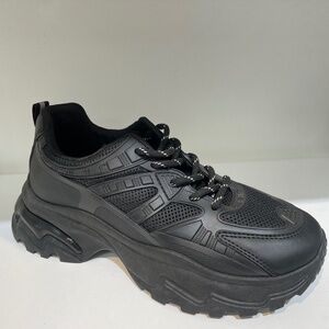 Fashion Platform Casual Dad Shoes Comfortable Wedge Walking Sport sneaker